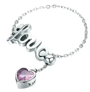 925 Sterling Silver Love Letter Ring