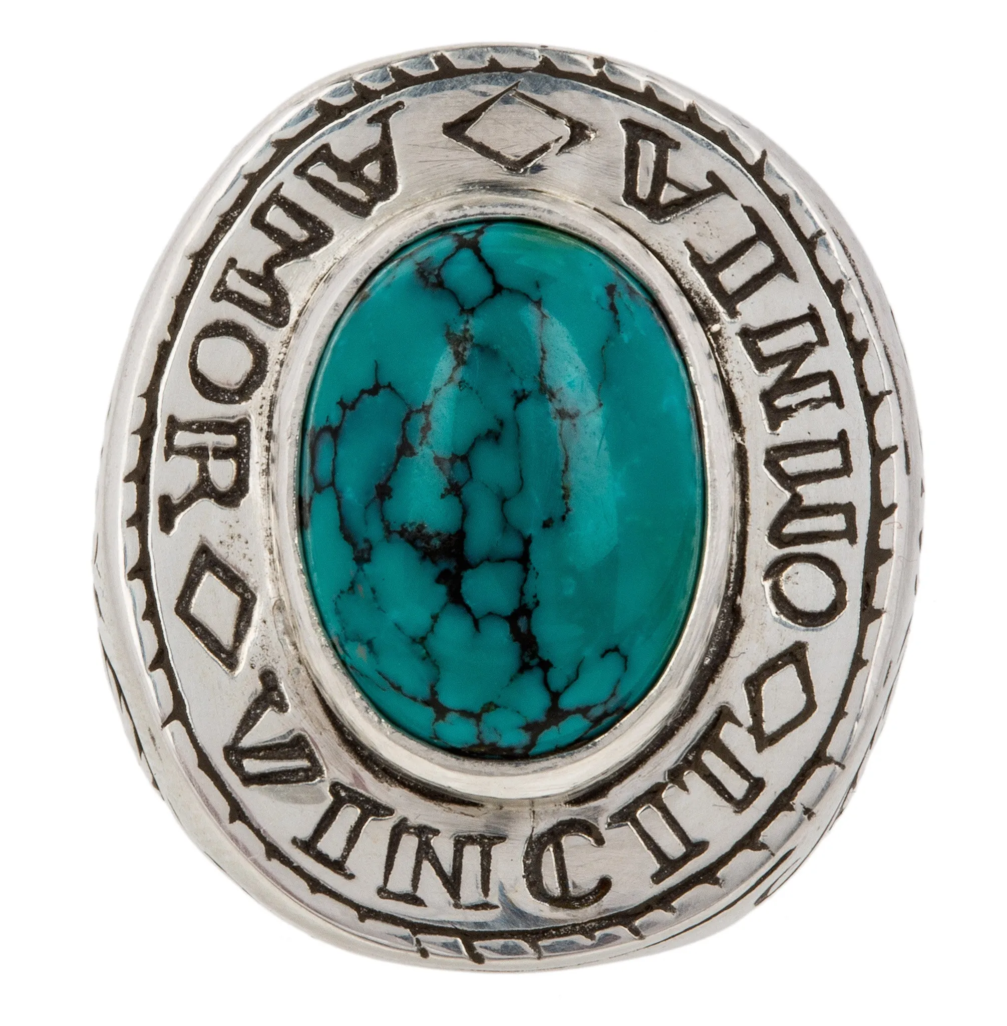 Amor Ring ~ Turquoise Gemstone