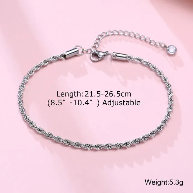 Anklet For Men,Men Anklet With Cross Charm