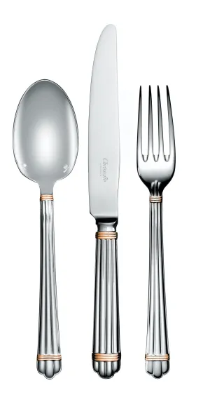 Aria Silver plated- Gold Accent Table spoon