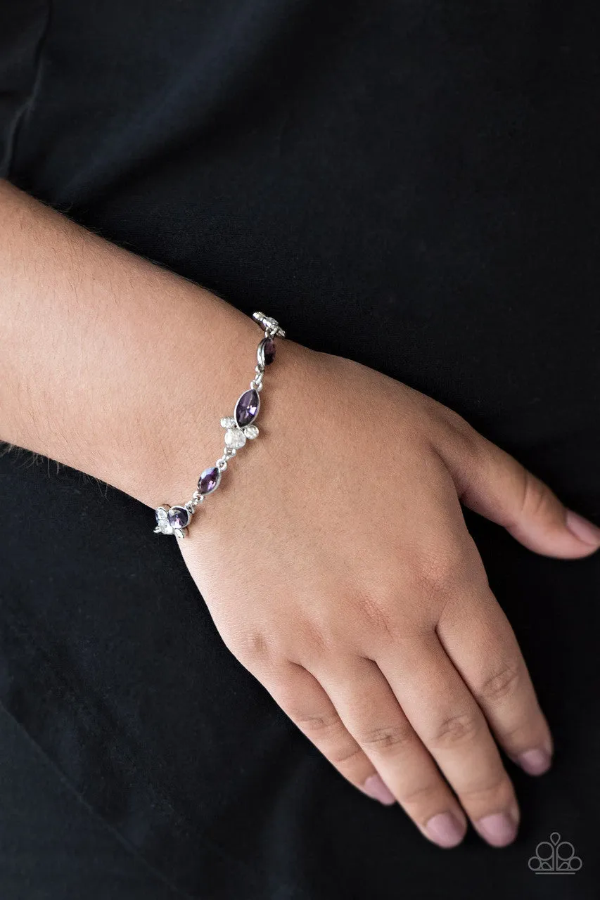 At Any Cost Purple Paparazzi Bracelet