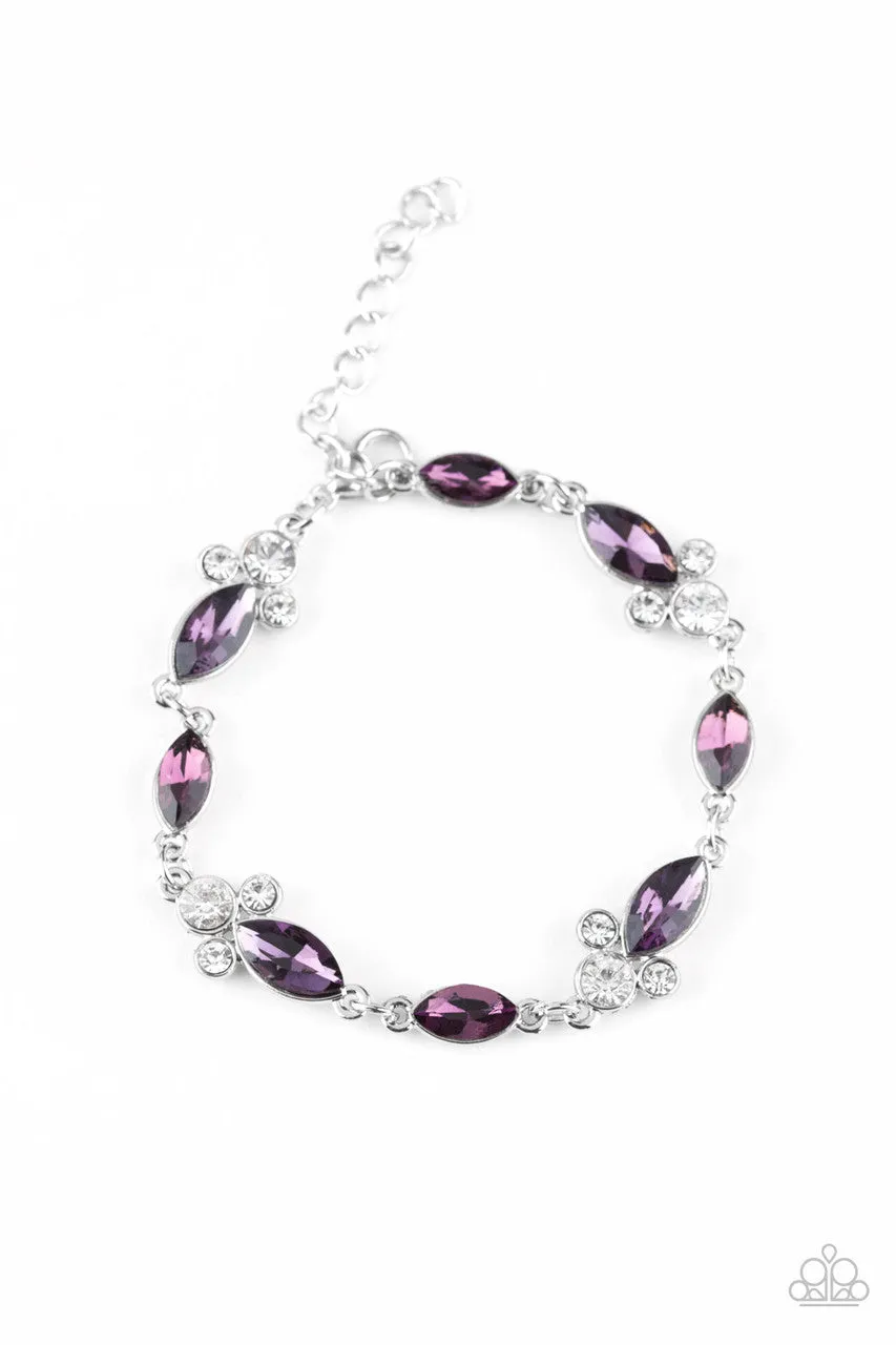 At Any Cost Purple Paparazzi Bracelet