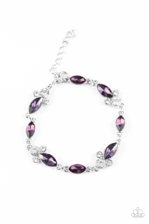 At Any Cost Purple Paparazzi Bracelet