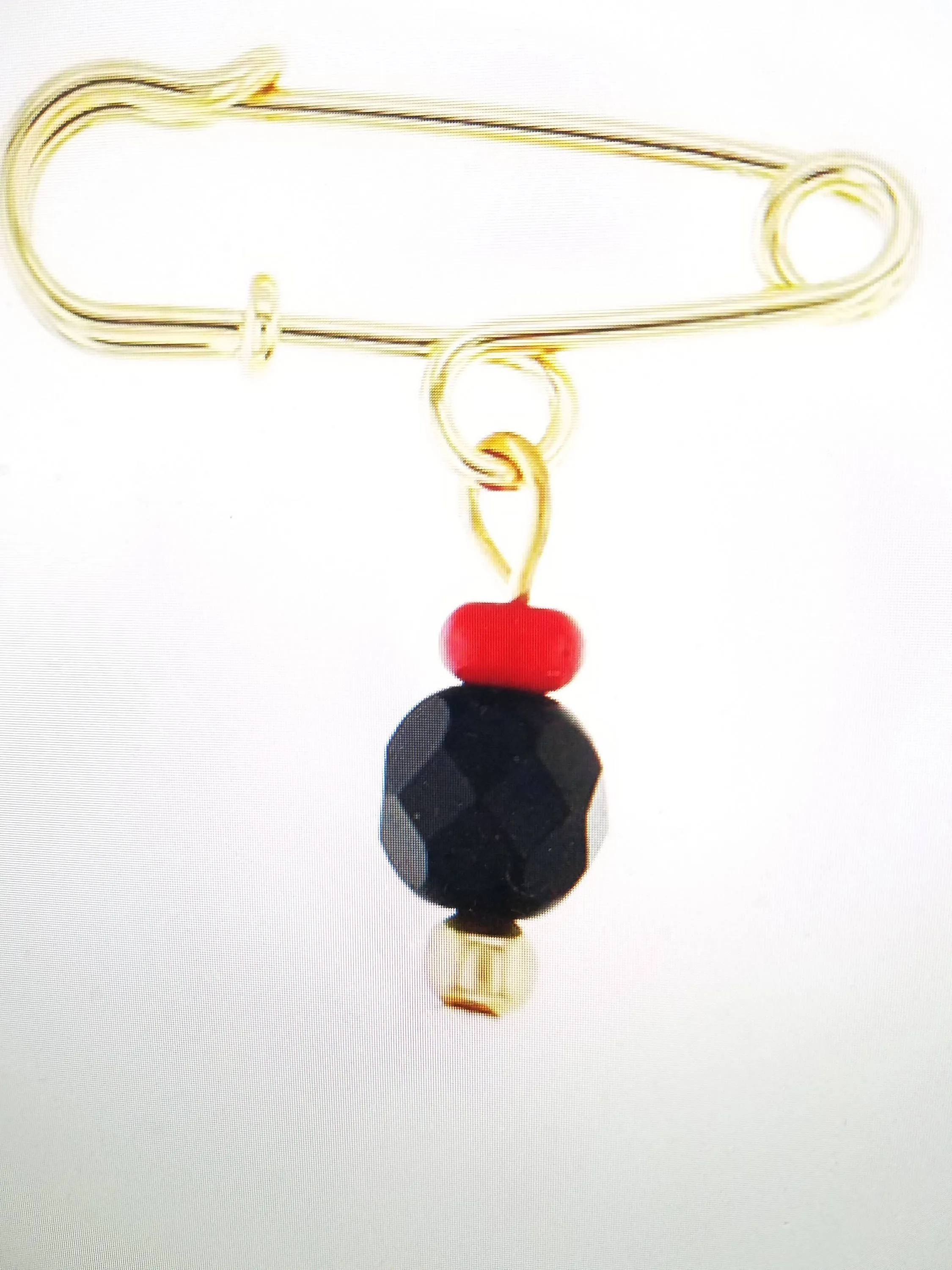Baby shower gift Azabache Baby safety pin New born gift Good luck and protection Azabache jewelry Babies gift idea for baby Boy/Girl