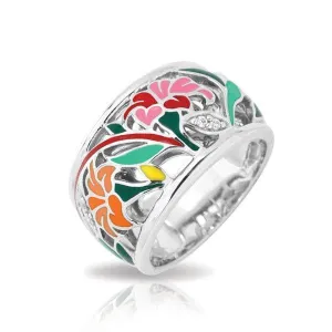 Belle Etoile Morning Glory Ring - Pink