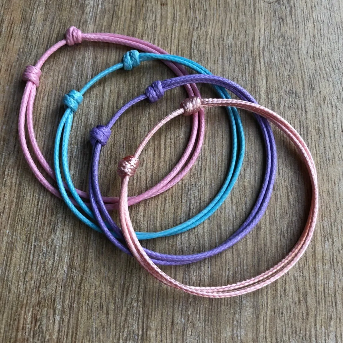 Biscayne Stackable Anklets Pack of 4 Unisex