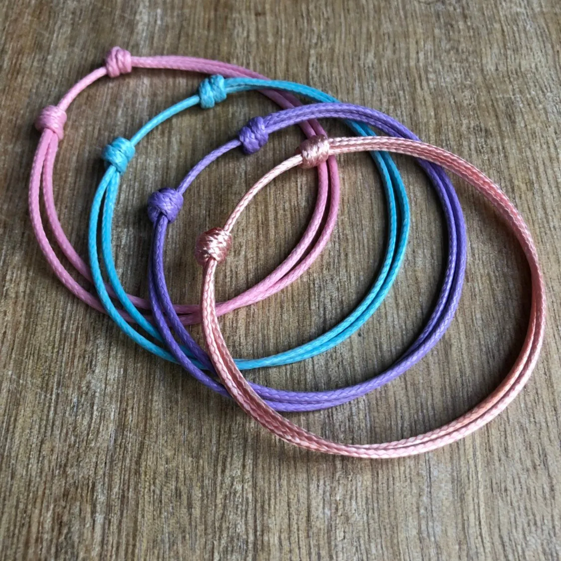 Biscayne Stackable Anklets Pack of 4 Unisex