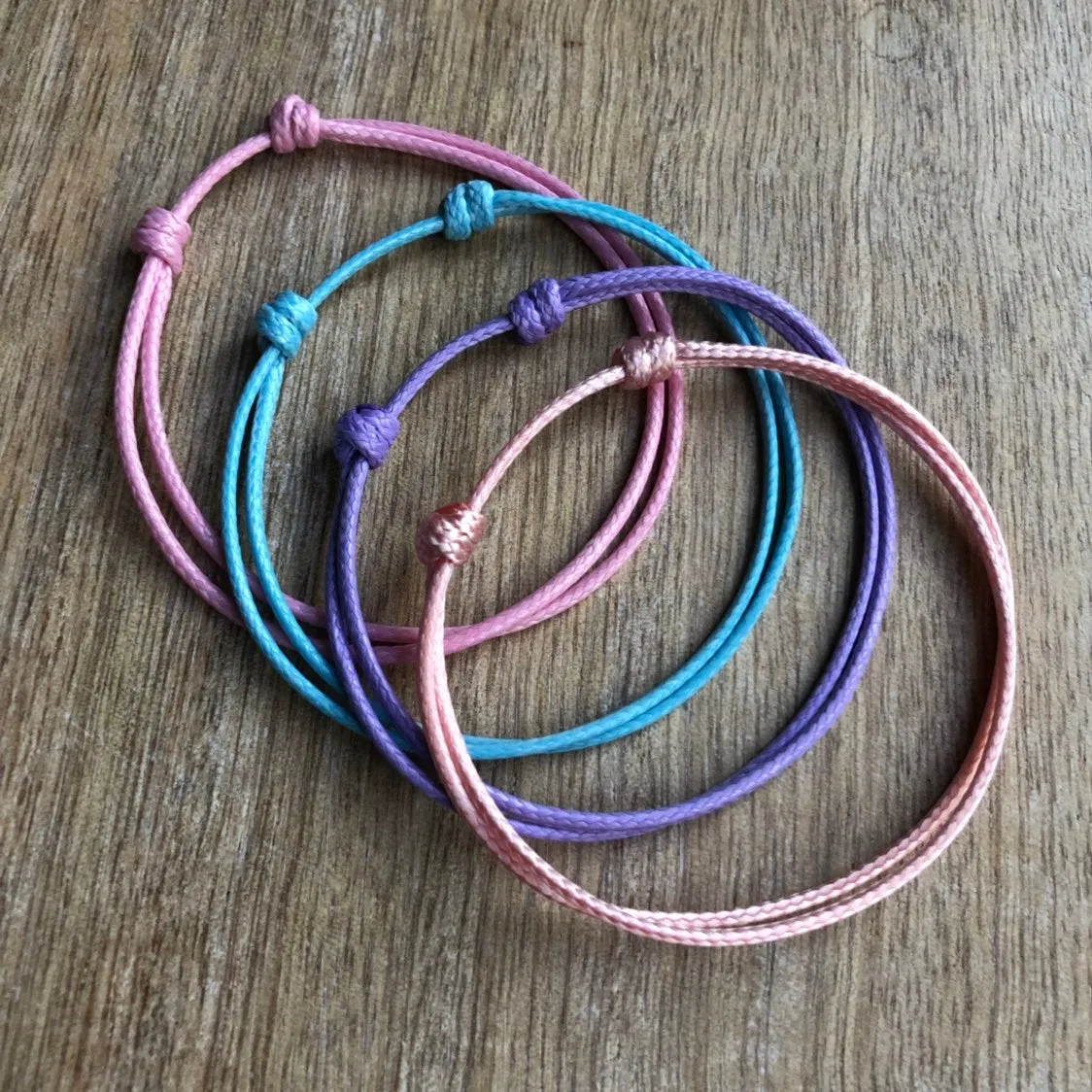 Biscayne Stackable Anklets Pack of 4 Unisex