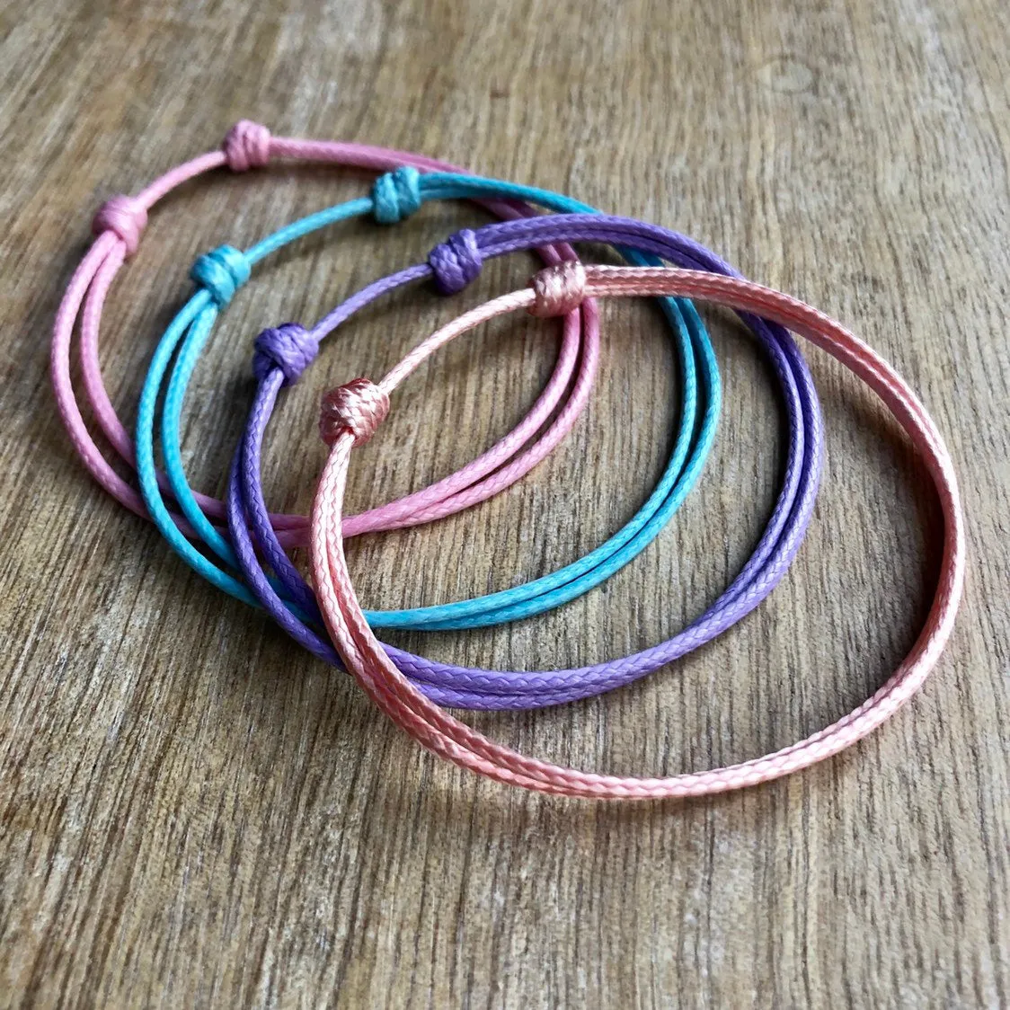 Biscayne Stackable Anklets Pack of 4 Unisex