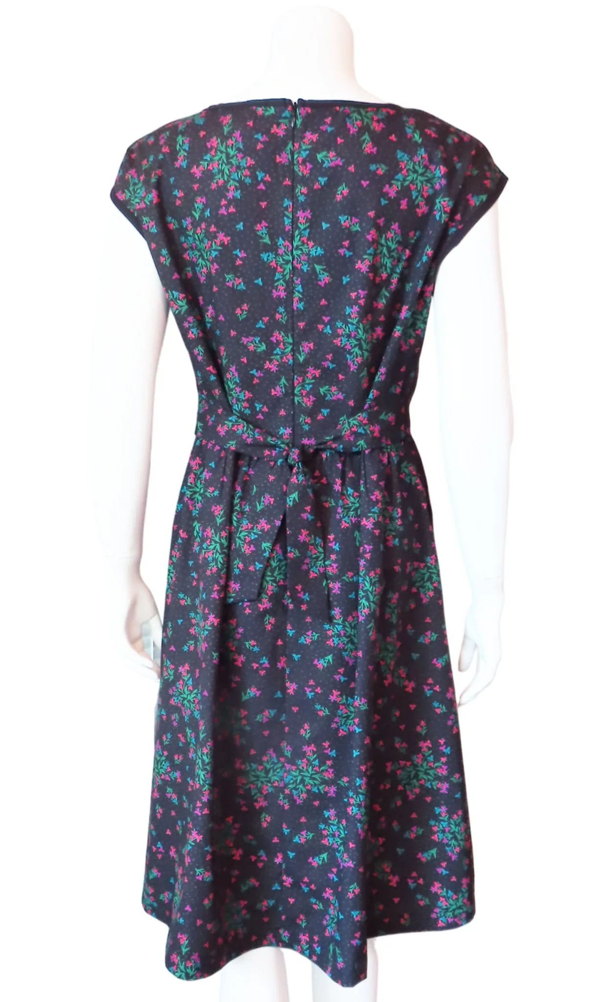 BLYTHE Dark Hearts Fit & Flare Dress