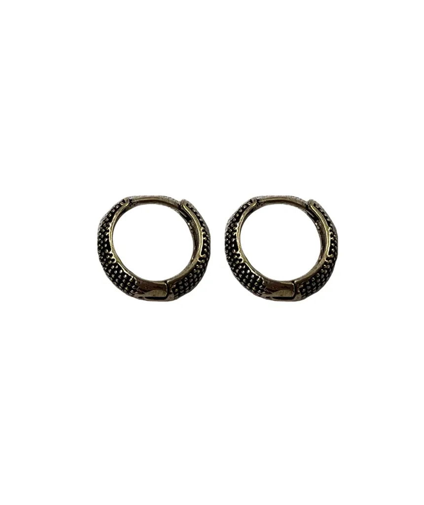 Boho Huggie Hoop Earrings