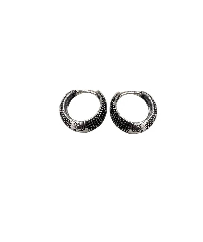 Boho Huggie Hoop Earrings