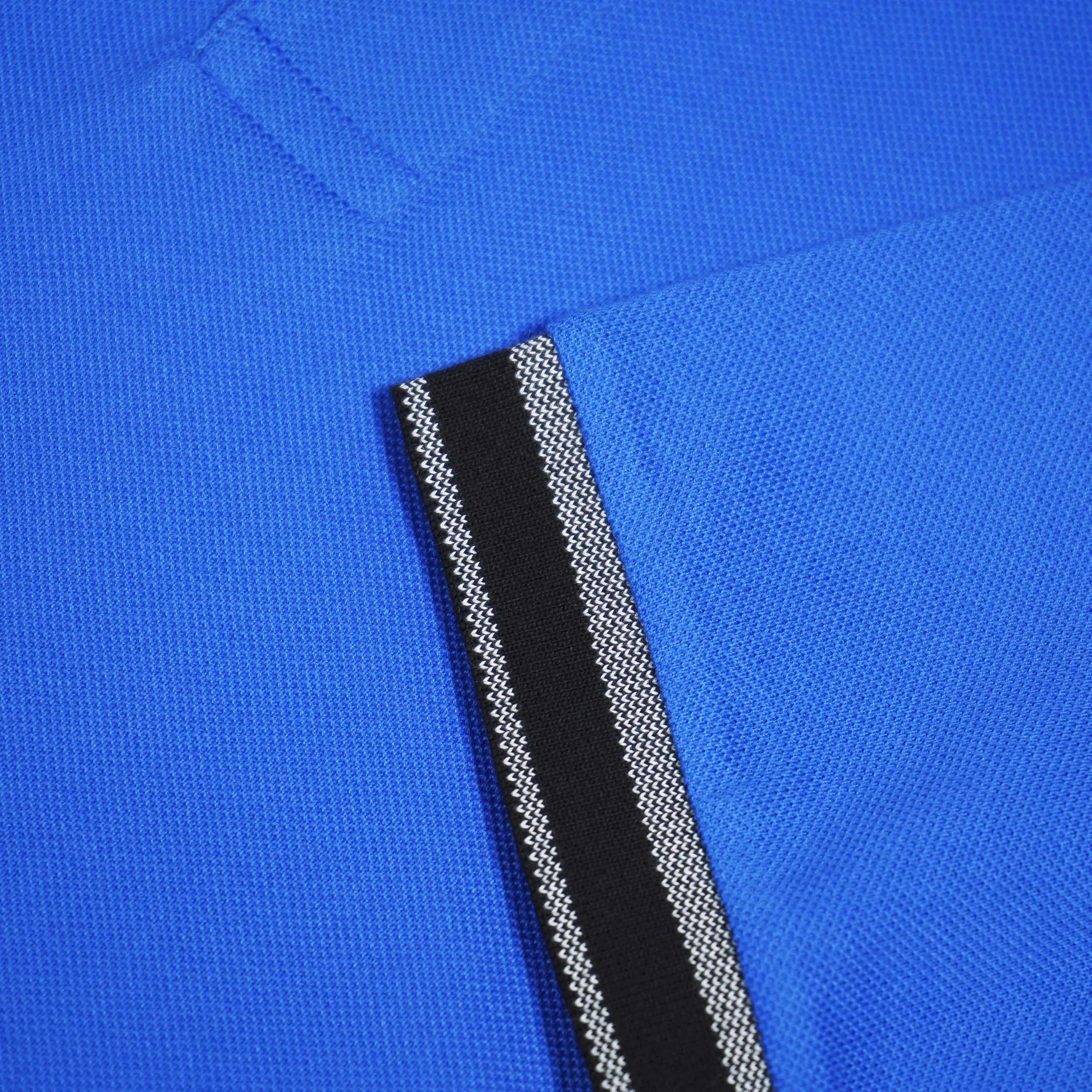 Boss 'Paddy' Contrast Collar Polo Shirt - Blue