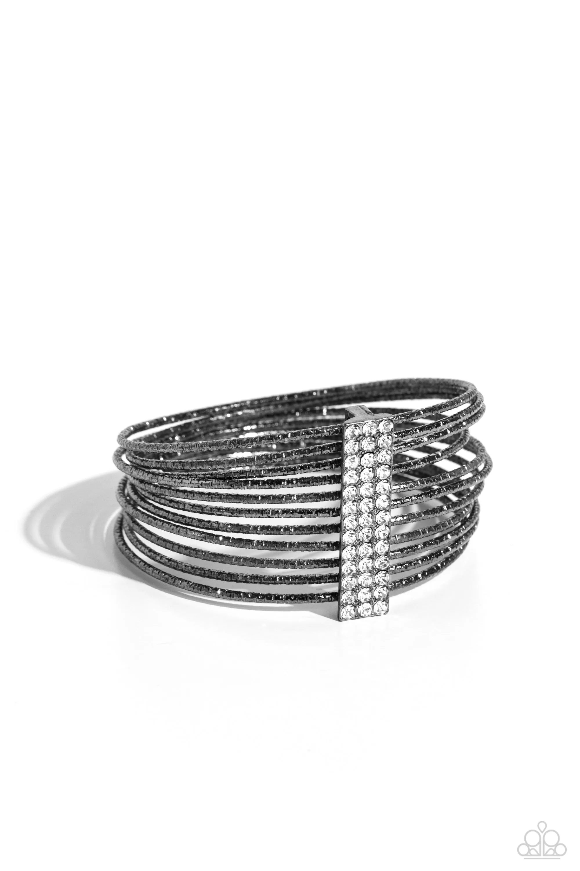Bracelets Shimmery Silhouette - Black B2223