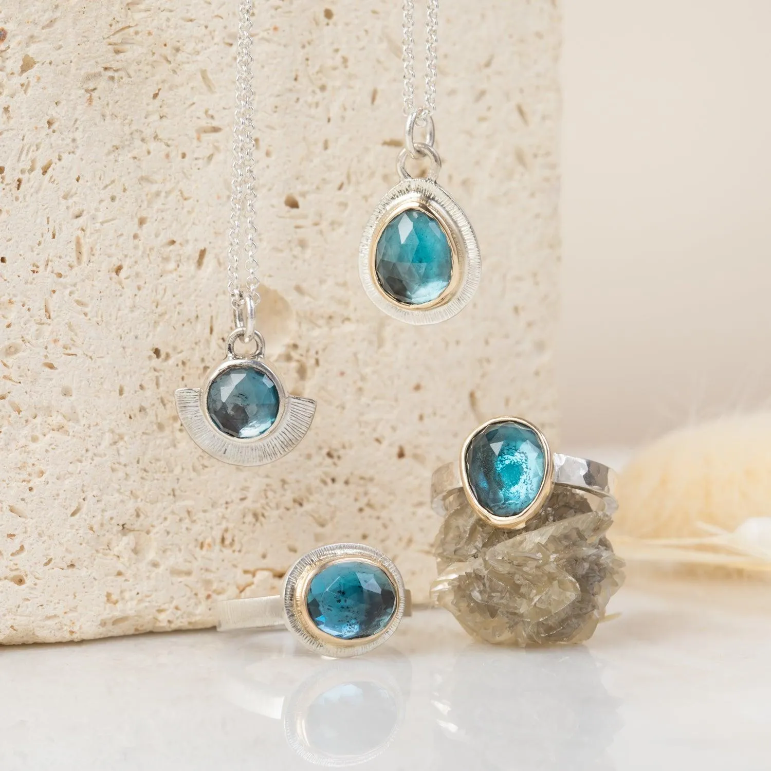 Cecelia - London Blue Topaz Ring
