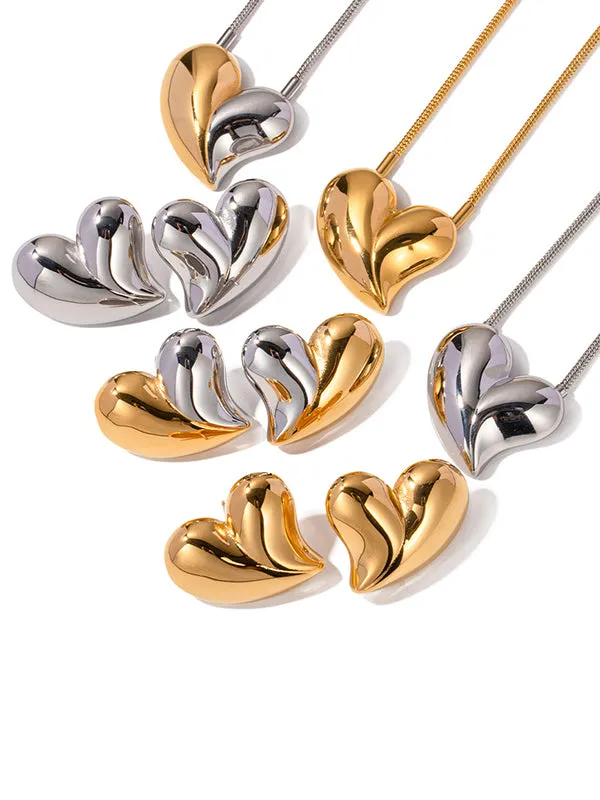 Chains Heart Shape Necklaces Accessories