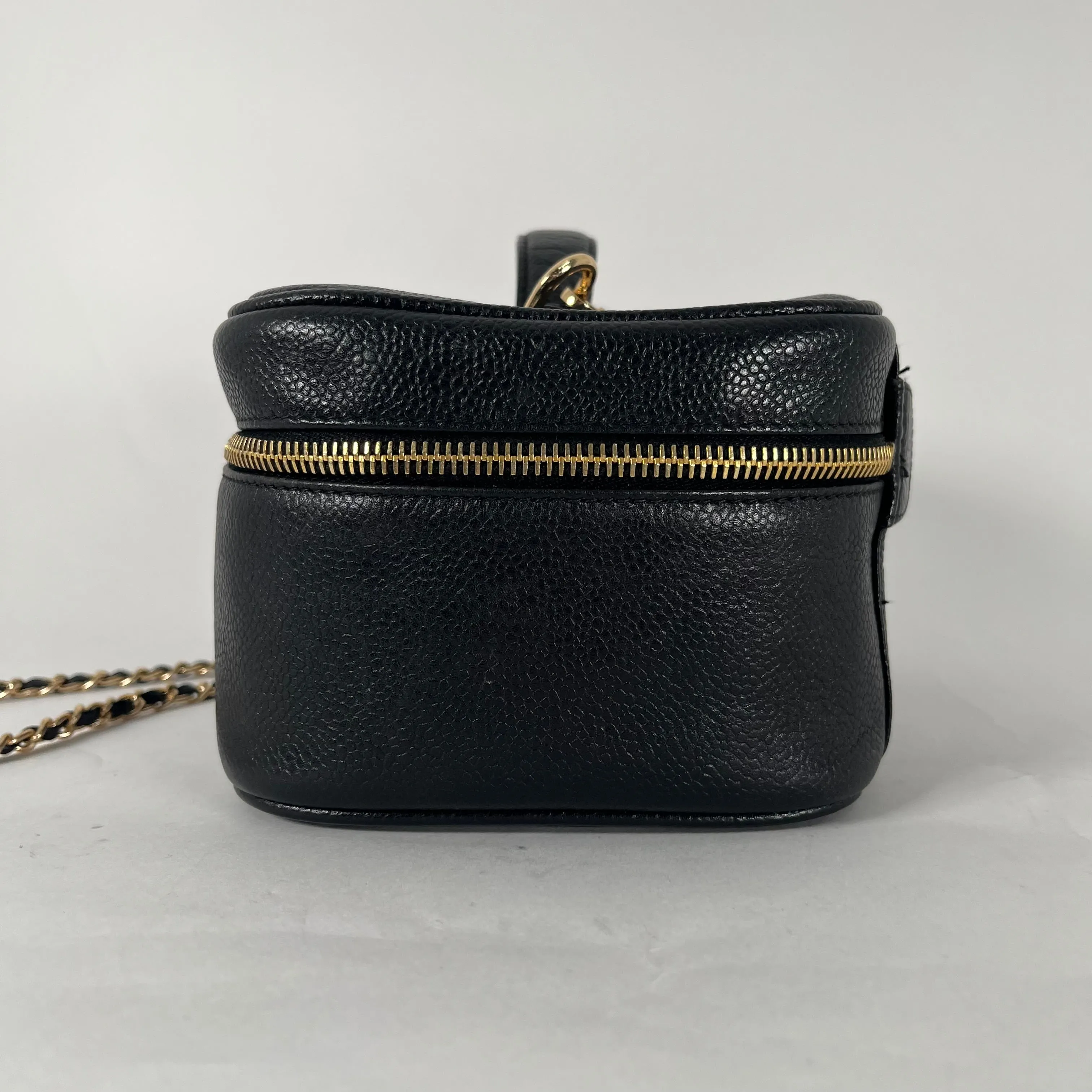 Chanel Caviar Leather Timeless Vanity Case