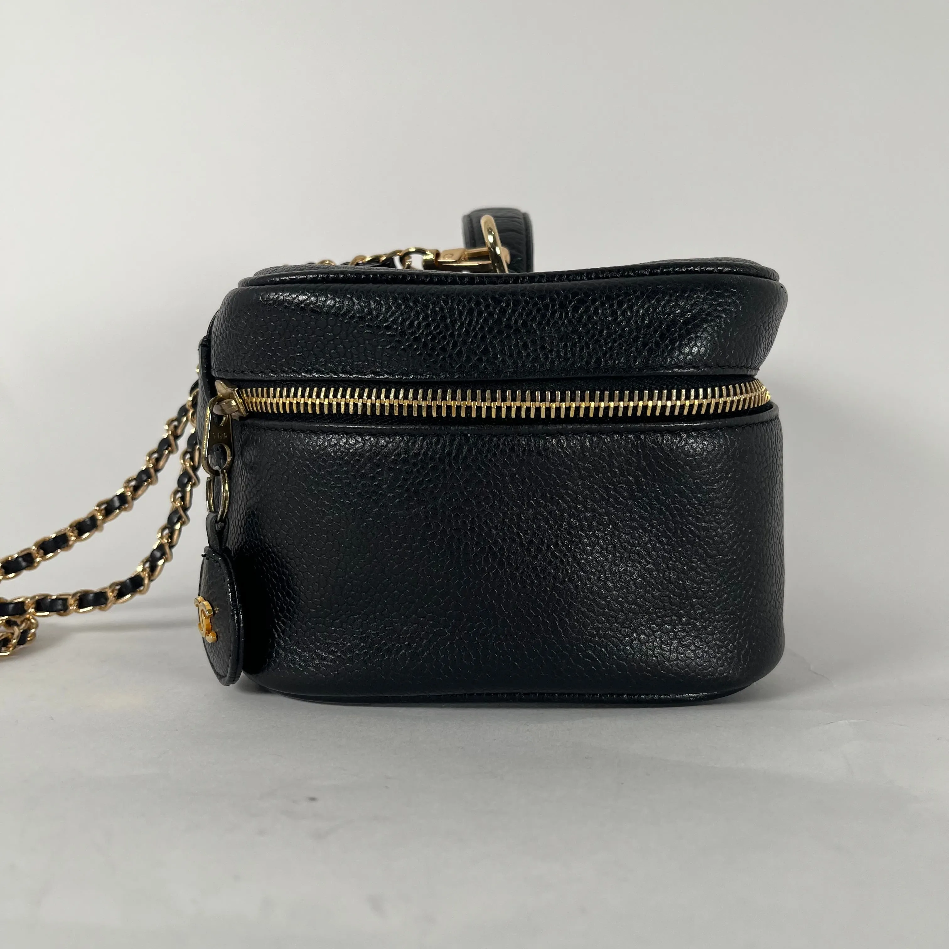 Chanel Caviar Leather Timeless Vanity Case