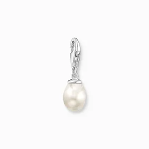 Charm Pendant with White Pearl | Thomas Sabo