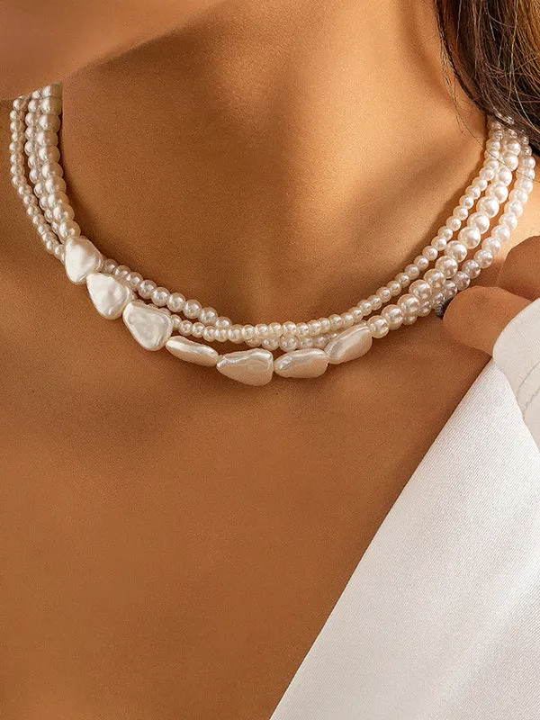 Chicmy-Original Vintage Multi-Layered Pearl Necklace