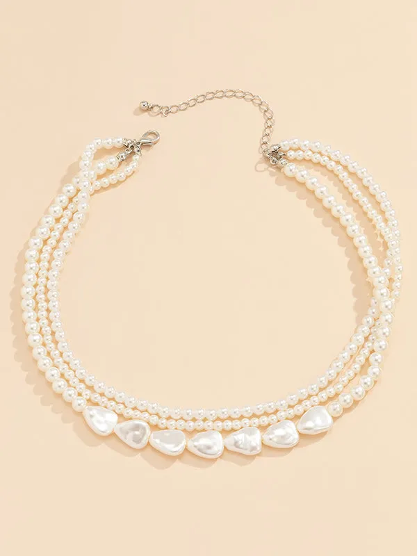 Chicmy-Original Vintage Multi-Layered Pearl Necklace