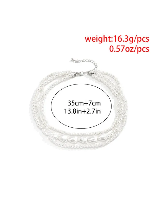 Chicmy-Original Vintage Multi-Layered Pearl Necklace