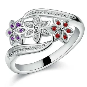 Christmas Elegant silver plated crystal Wedding for women