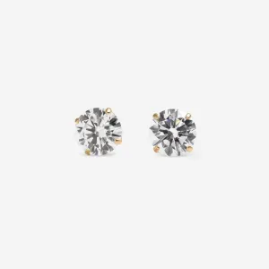 Classic Sparkle - 5mm Earrings | 9ct Gold
