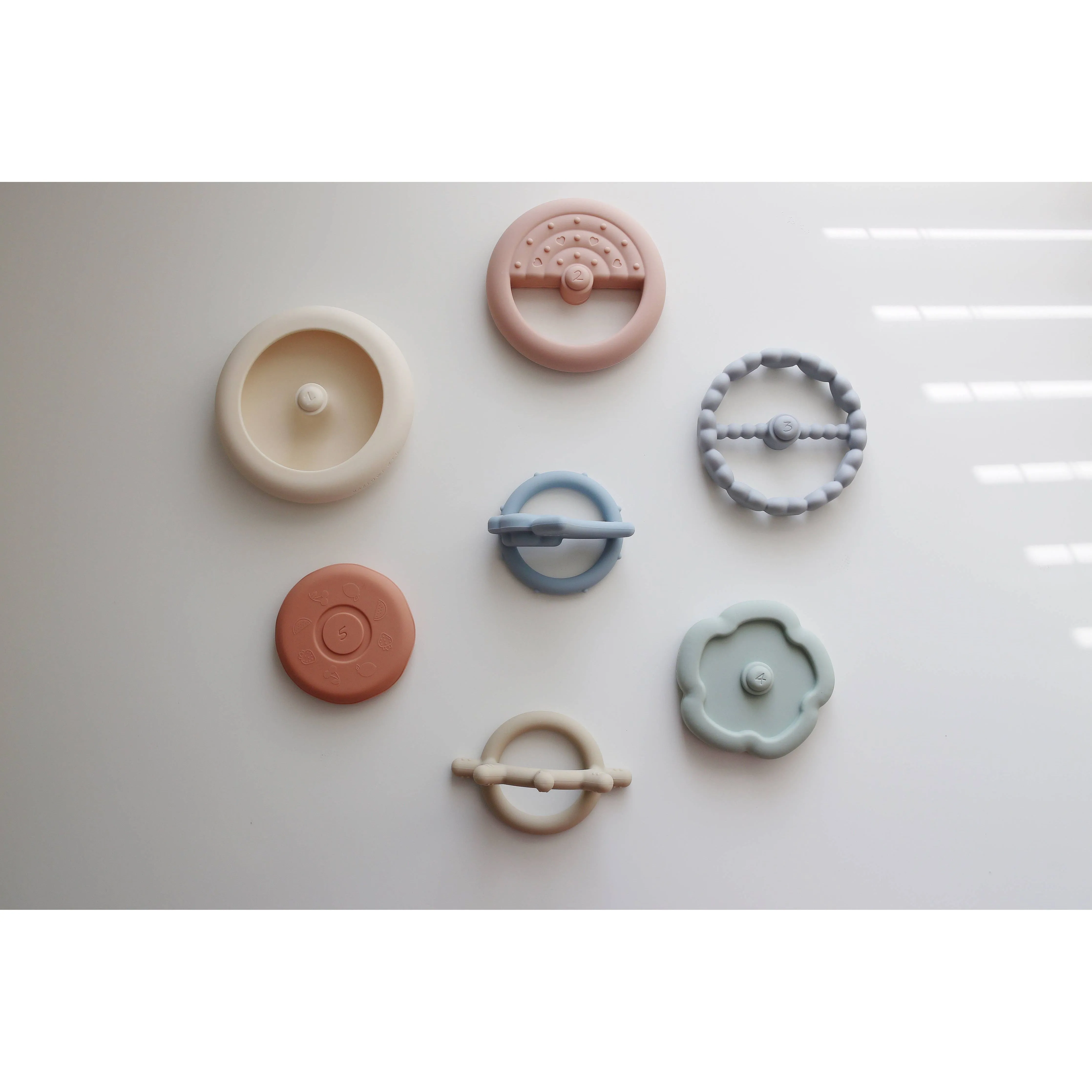 Classic Stacking Teething Ring Toy