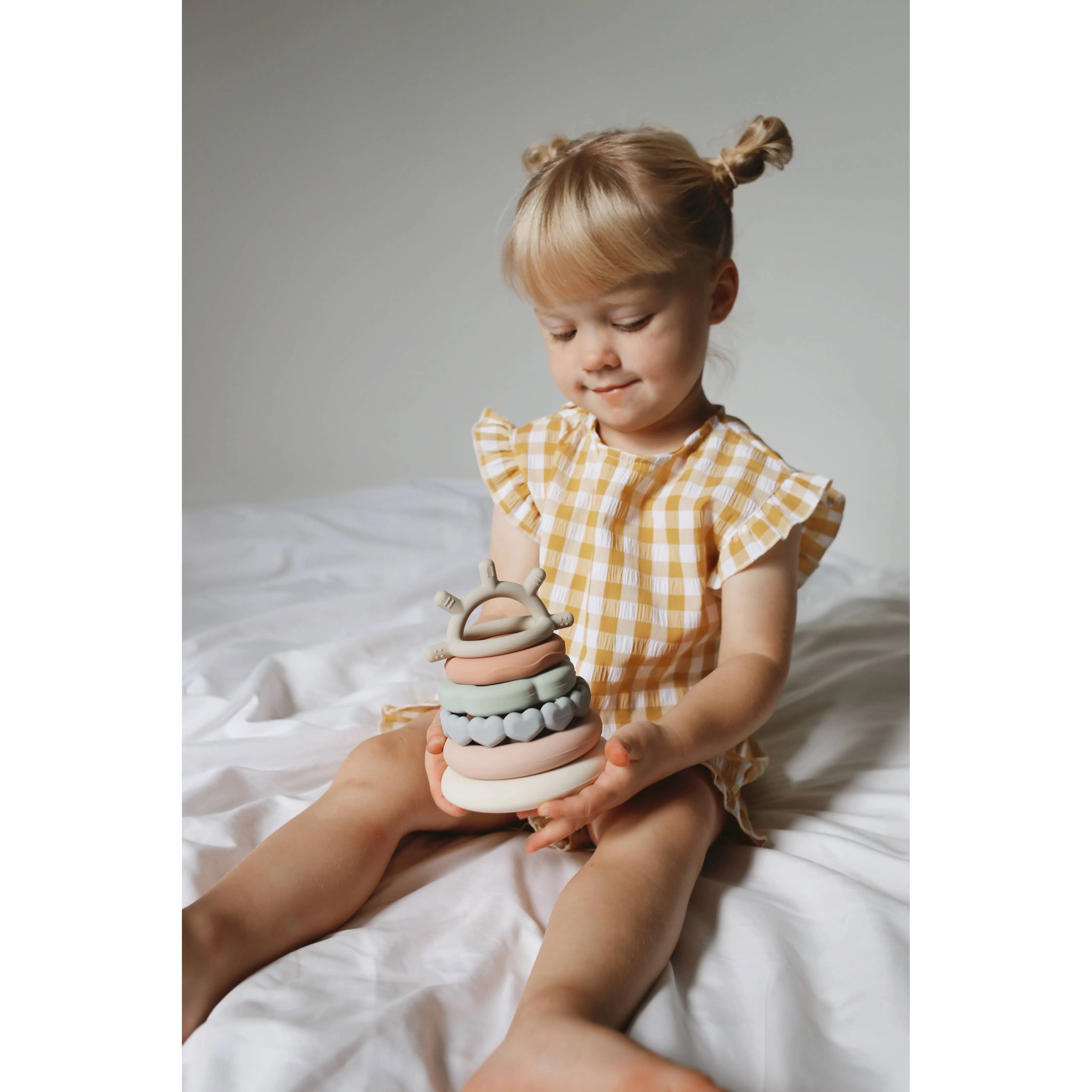 Classic Stacking Teething Ring Toy