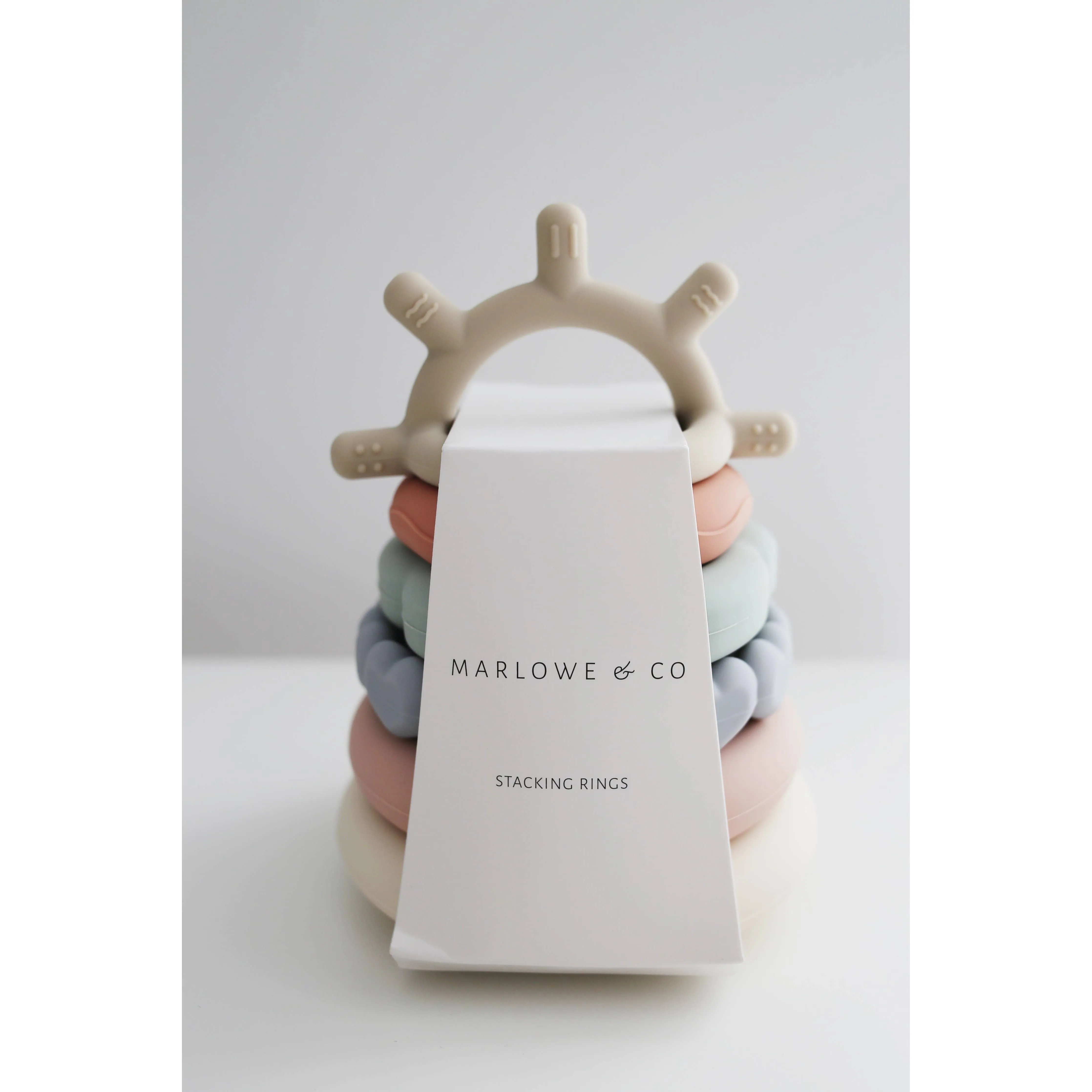 Classic Stacking Teething Ring Toy