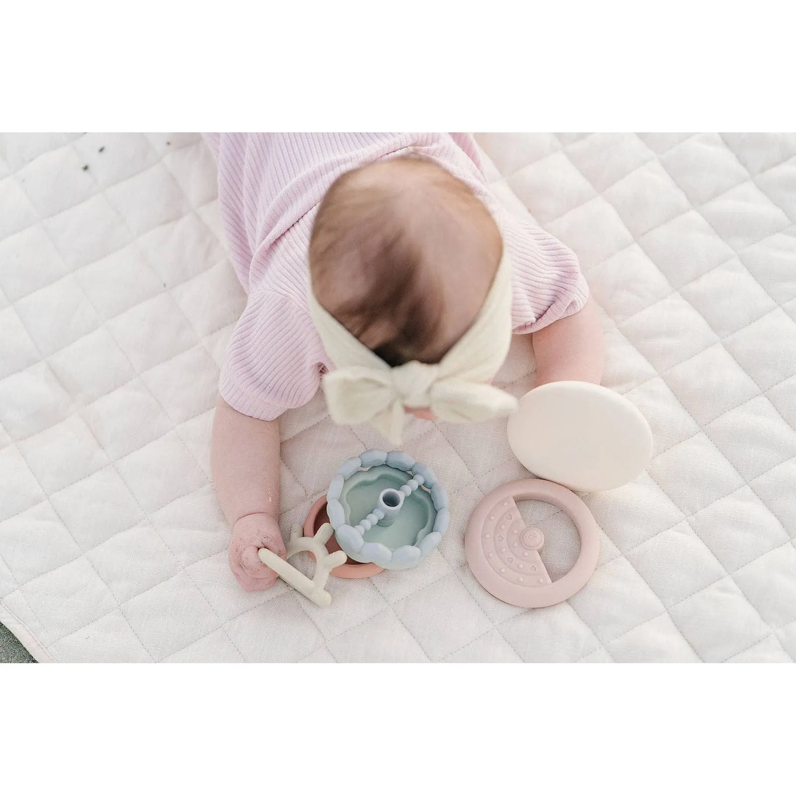 Classic Stacking Teething Ring Toy