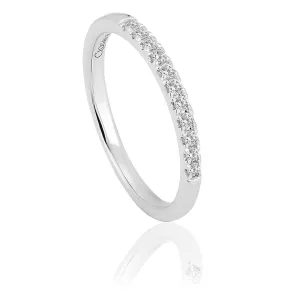 Clogau Timeless 18ct White Gold 0.16ct Diamond Wedding Ring