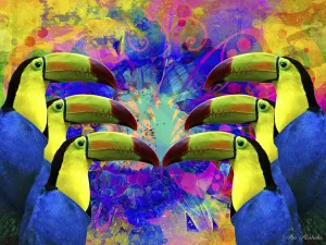 Colorful Birds 1