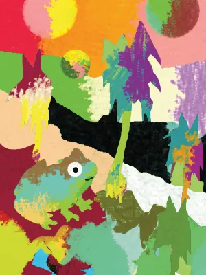 Colorful Frogs