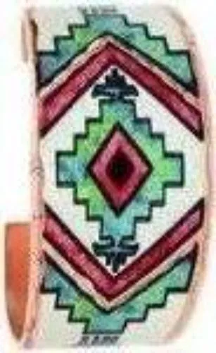 Cowgirl Kim Shawneesee Indian Art Ring
