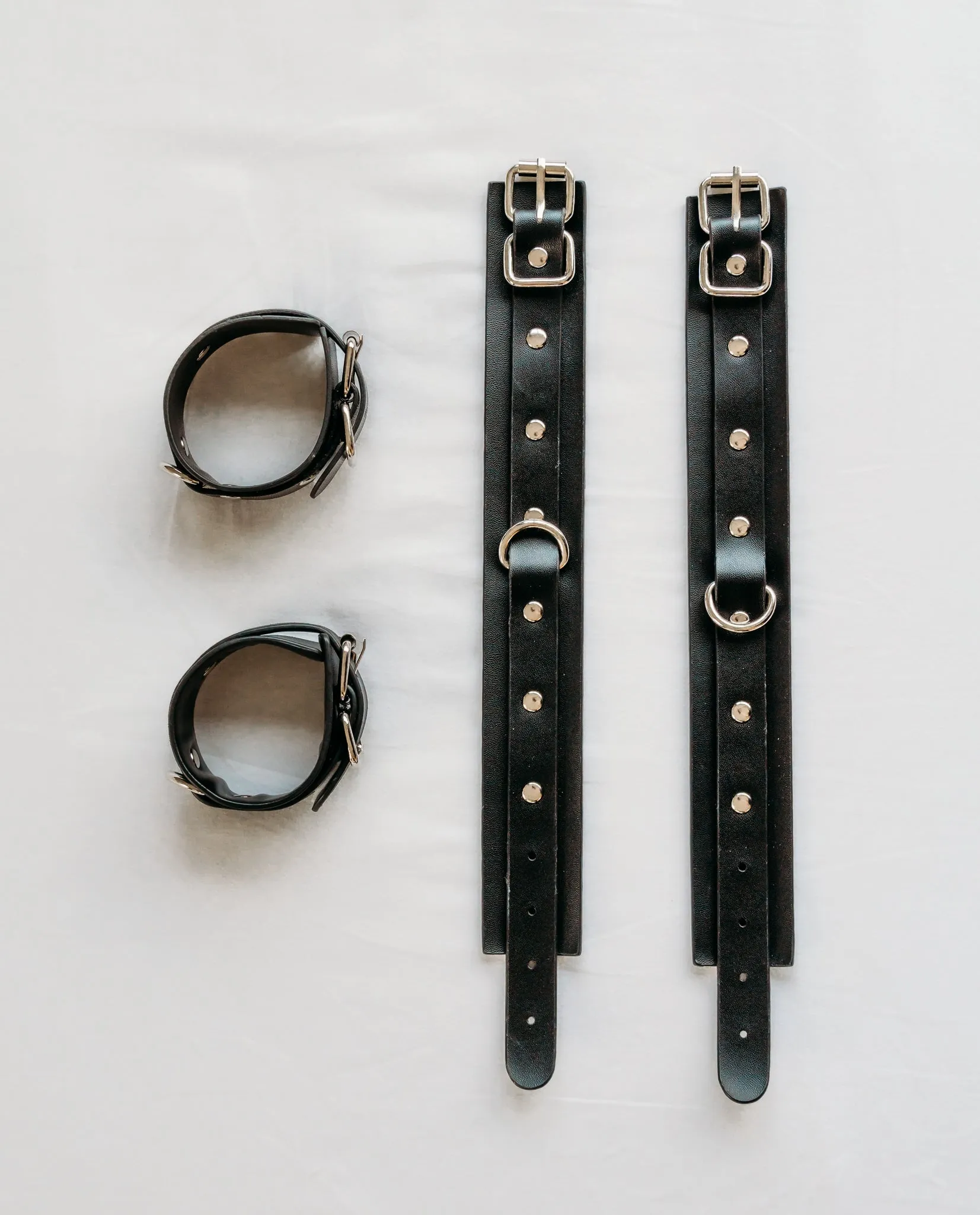 Cupid's Faux Leather Spreader Bar with Cuffs