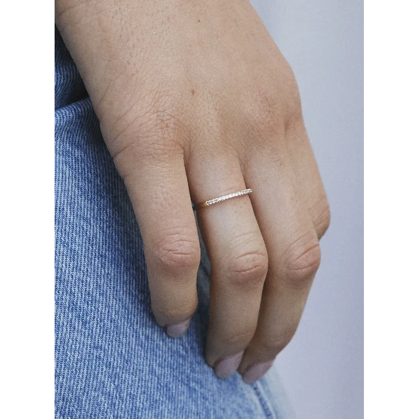 Diamond Bar Ring