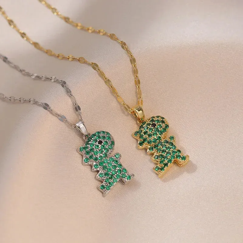 Dino Bling Necklaces