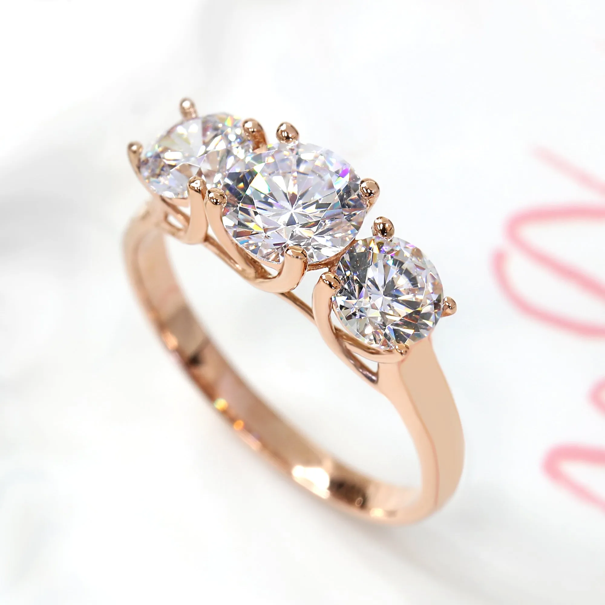 Discover Timeless Love: Trilogy Ring
