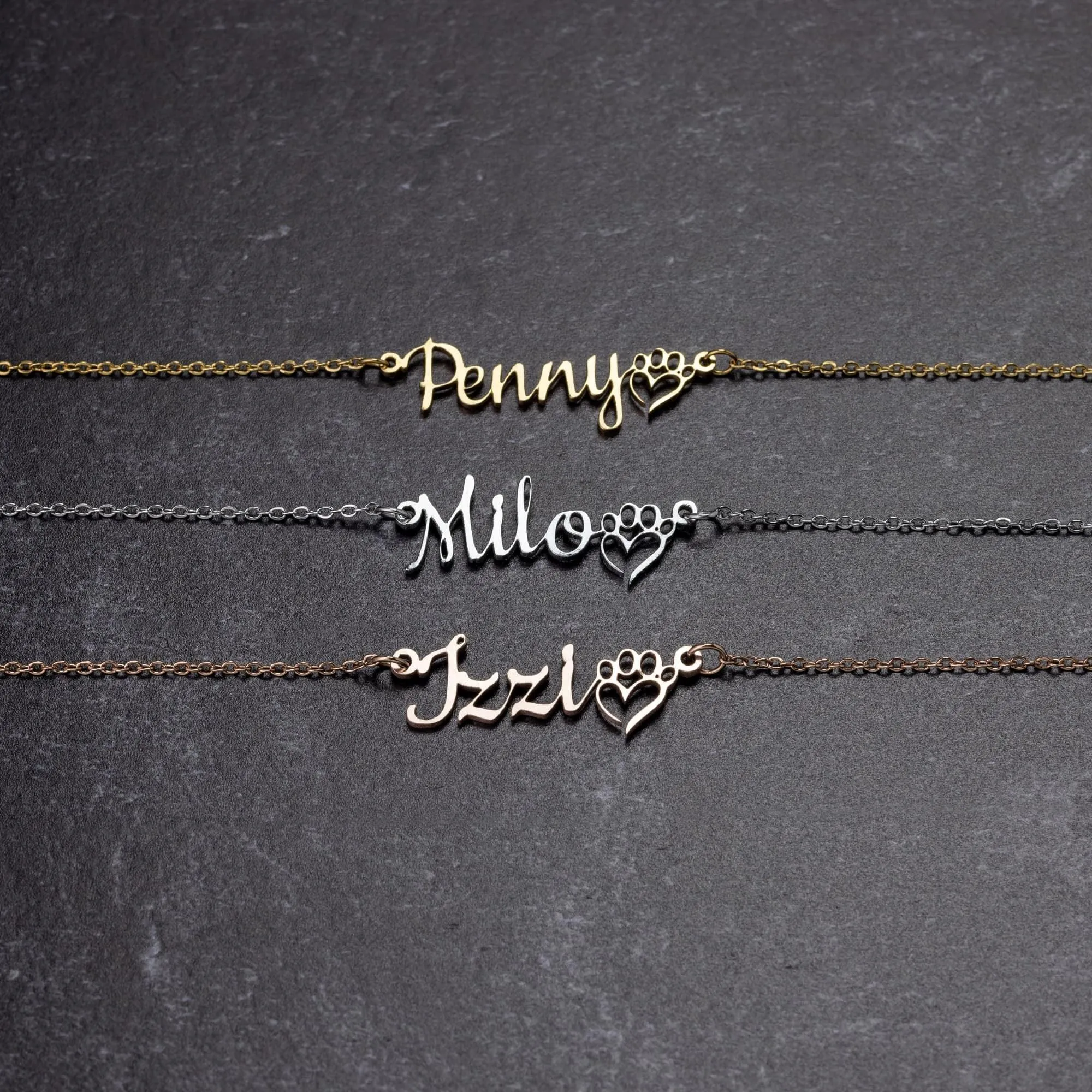 Dog Mom Necklaces in Gold, Rose Gold, and Silver Finishes! Amazing Gift for Her