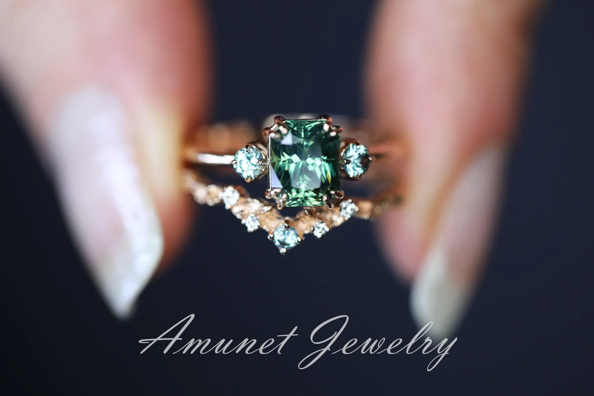 Elegant Curved Wedding Band – A Unique and Timeless Engagement and Wedding Ring