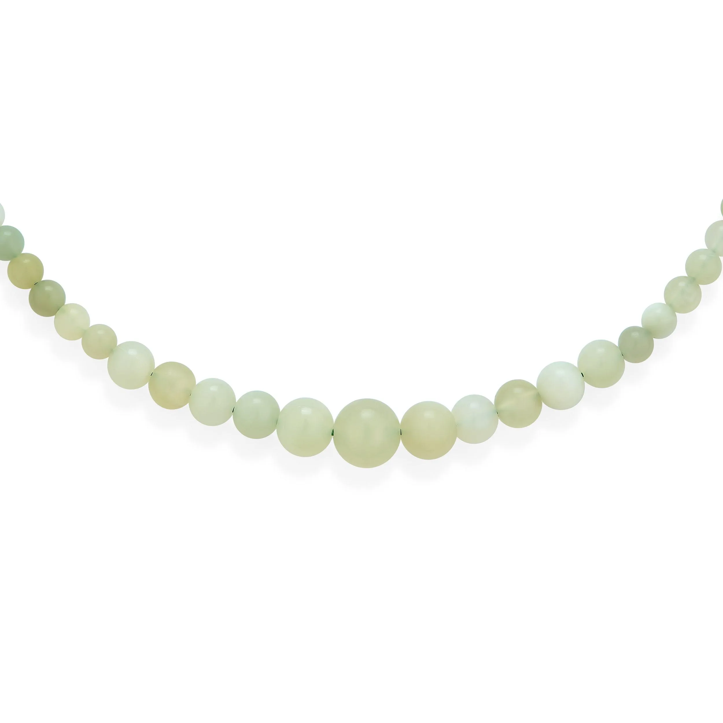 Elegant Graduated Semi-Precious Gemstone Bead Strand Necklace 16-18 Inch