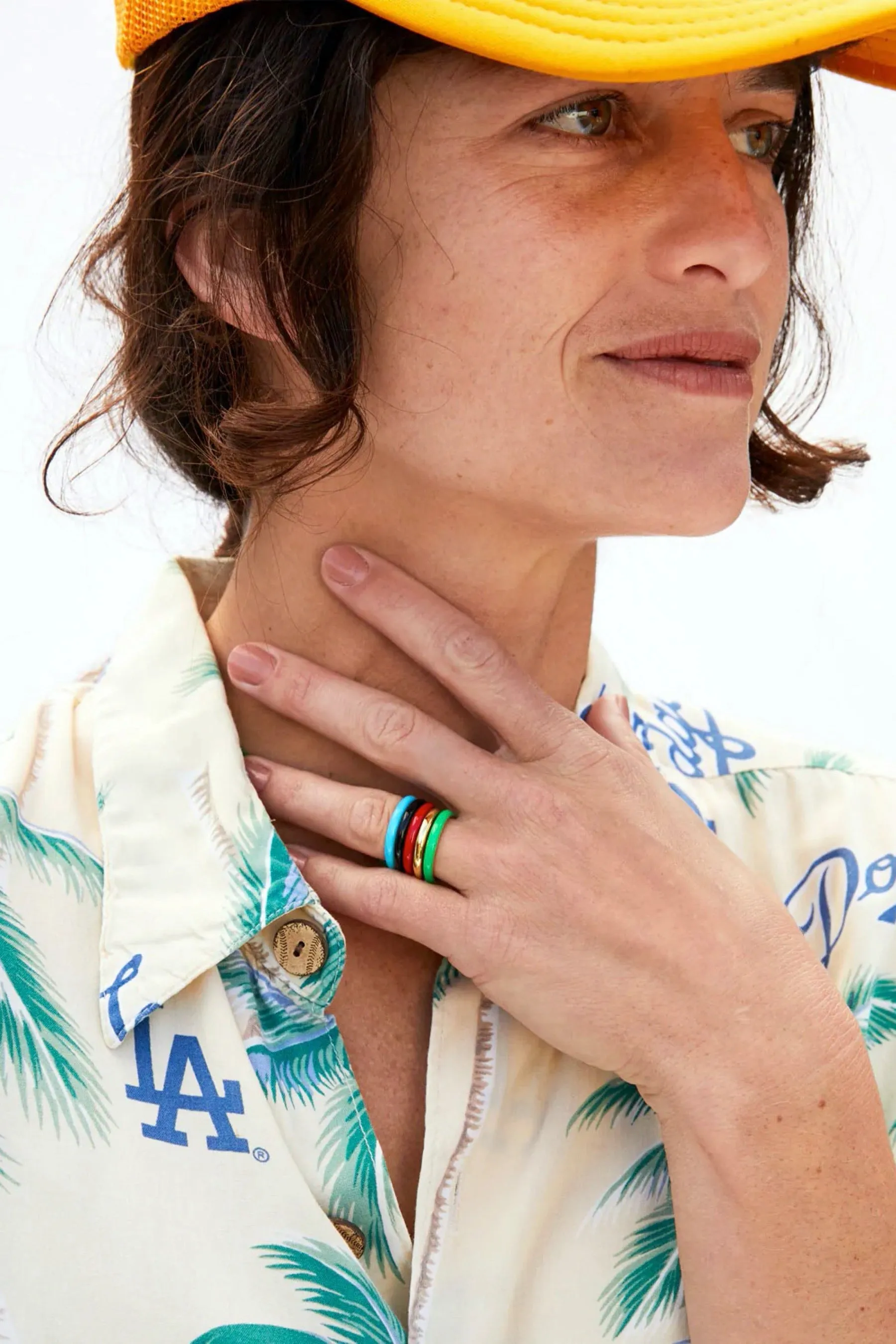 Emerald Stacking Ring