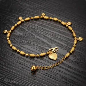 Exquisite Love Pendant Small Fresh and Simple Anklet