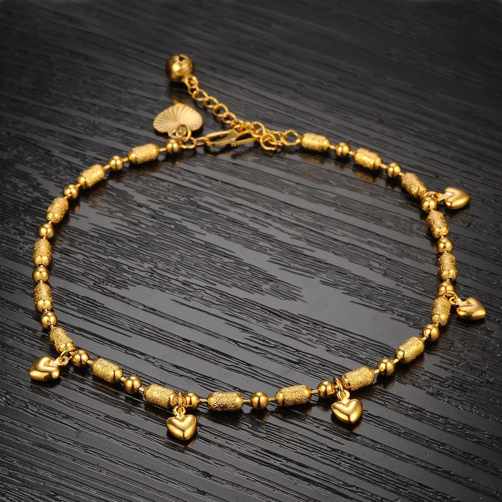 Exquisite Love Pendant Small Fresh and Simple Anklet
