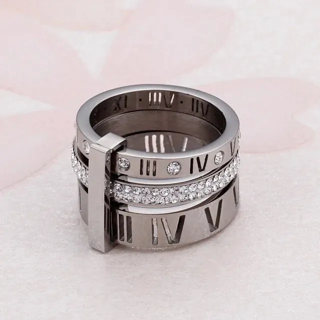 Exquisite Rhinestone Rings For Women