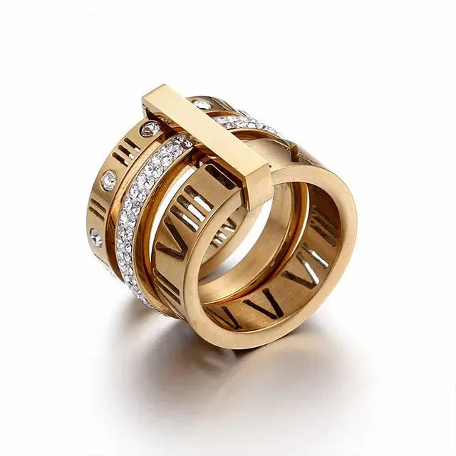 Exquisite Rhinestone Rings For Women