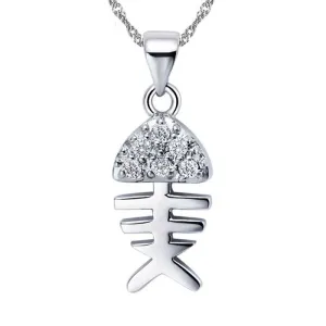 Fishbone Necklace for Women