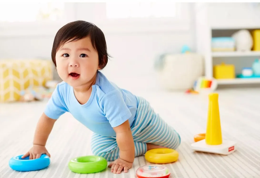 Fisher-Price Baby's First Blocks Rock-A-Stack